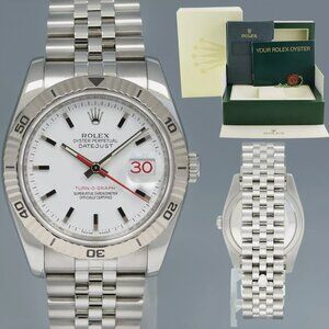 Sale! White Gold Men's Rolex 36mm With Box and Hang Tag!